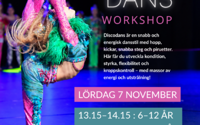 Gratis workshop för våra elever i Discodans